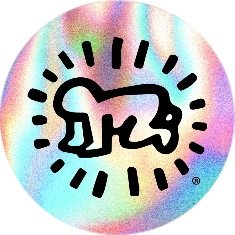 Keith Haring Radiant Baby Sticker