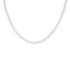 LOLA Ball 5mm Chain Silver 16-18 inch adjustable