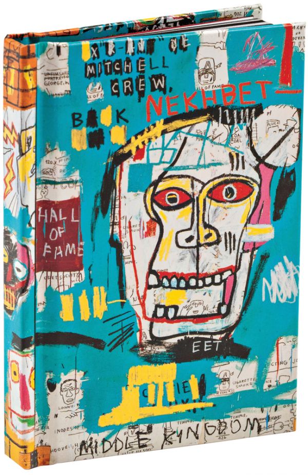 Basquiat Skulls Mini Notebook