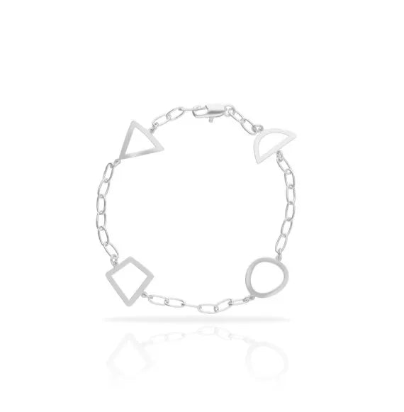 Bau silver-plated bracelet