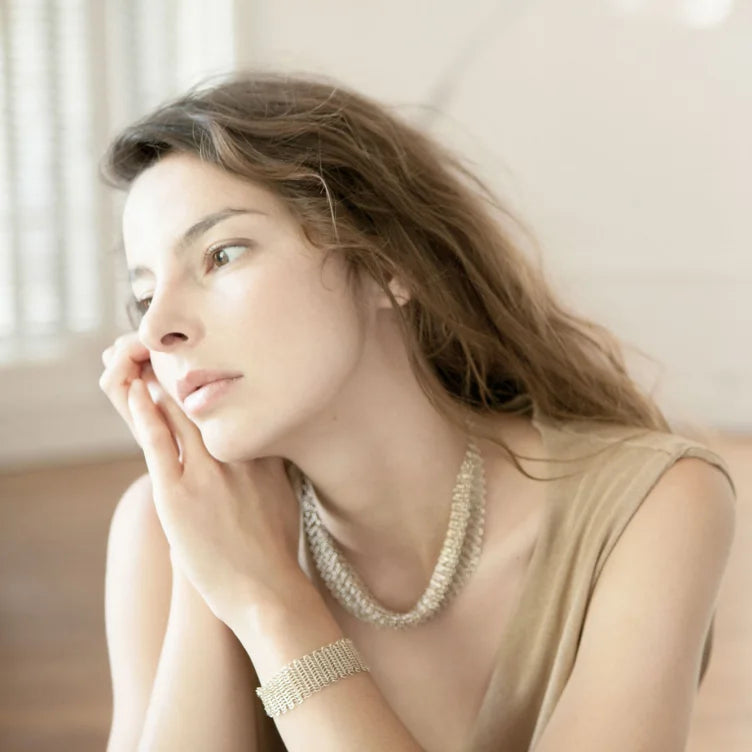 Pascale Lion Collection B DO S/M Bracelet (gold finish)