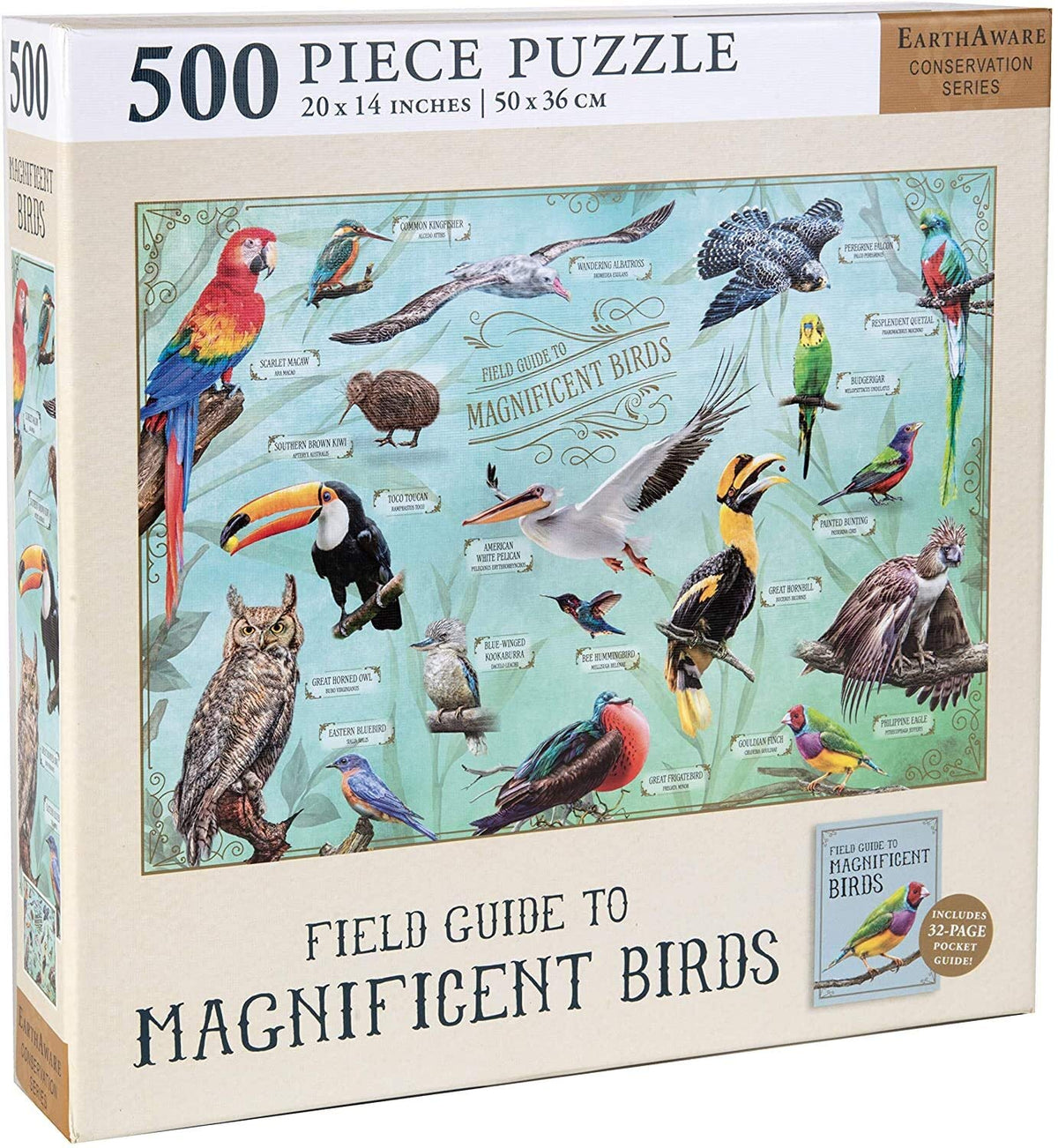 Field Guide to Magnificent Birds Puzzle