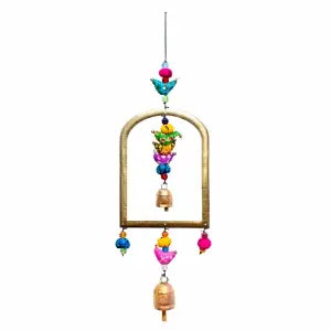 The Bird's Worldview with Fabric and Bells Chime