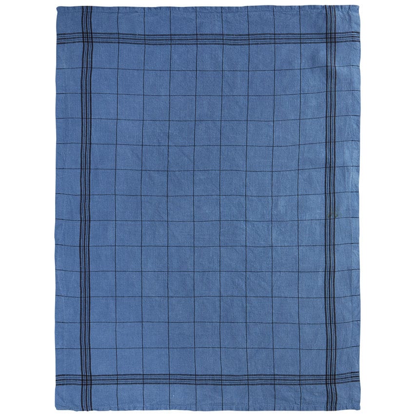 Tea Towel Bistrot Pastel Blue