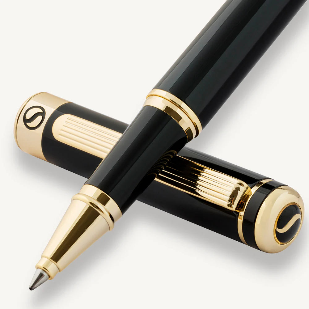 Black Rollerball Pen w/Gold (no box)
