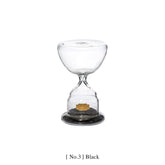 Trophy Shaped Sandglass - Black No. 3