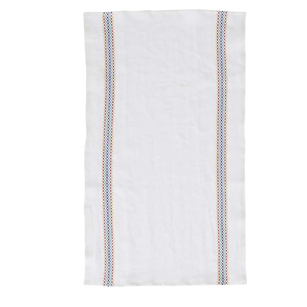 Tea Towel Lustucru Blanc Multico