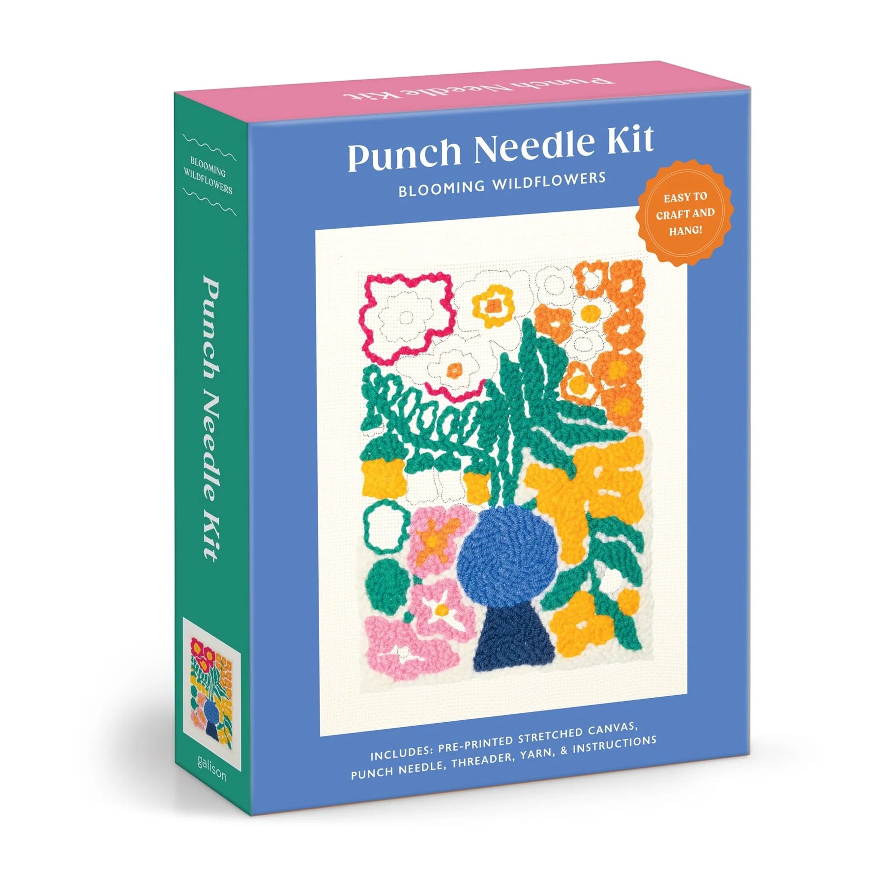 Blooming Wildflowers Punch Needle Kit