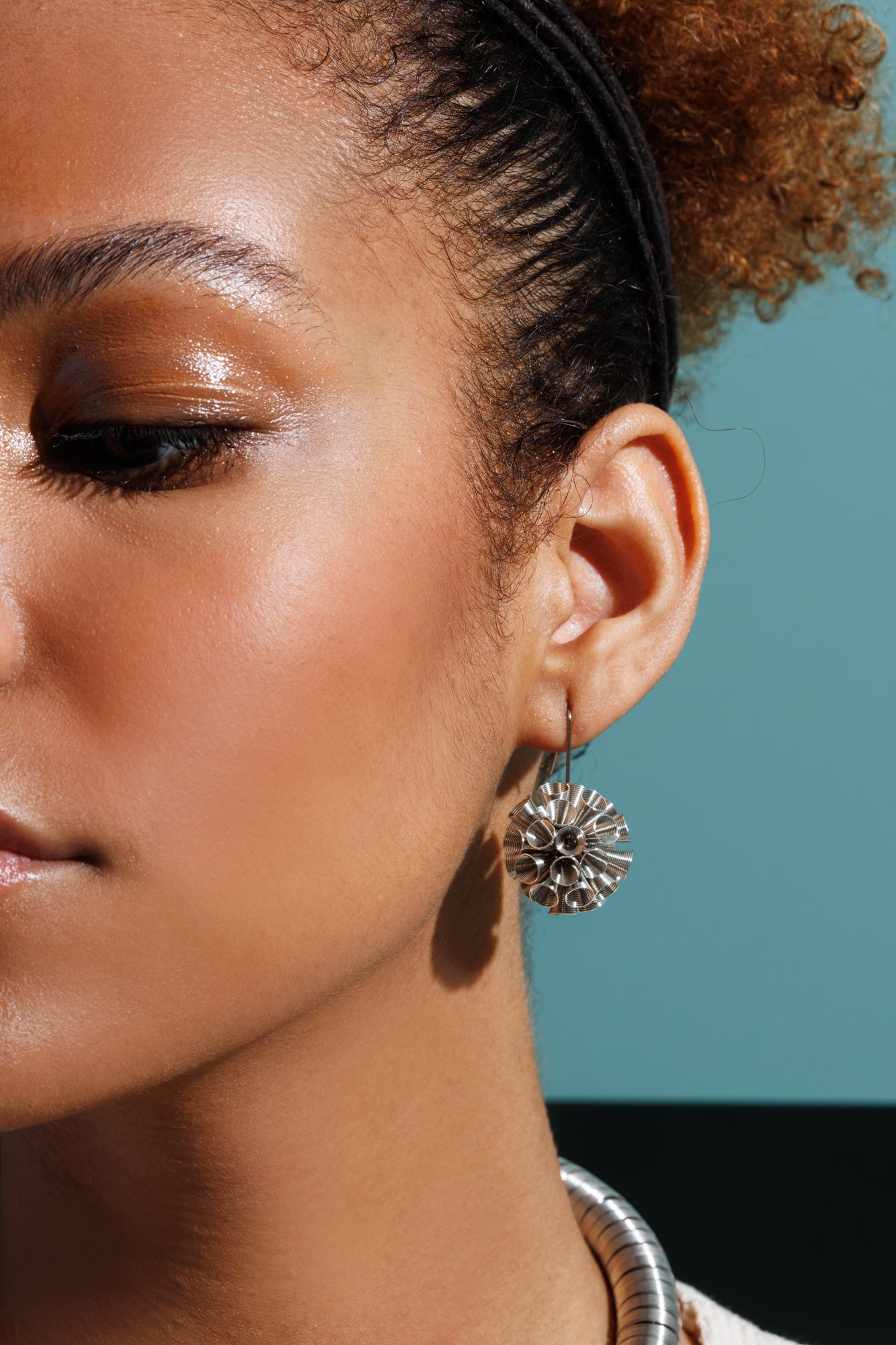 La Mollla Bloom Acier Earrings