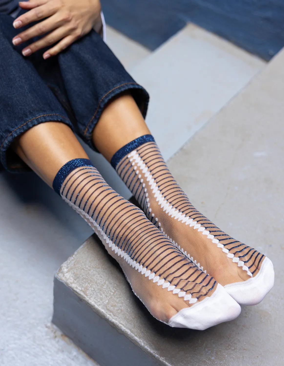 Boavista Blue Socks