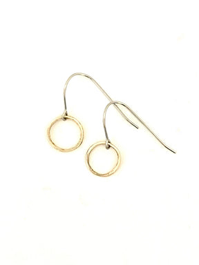 Open Circle Earrings