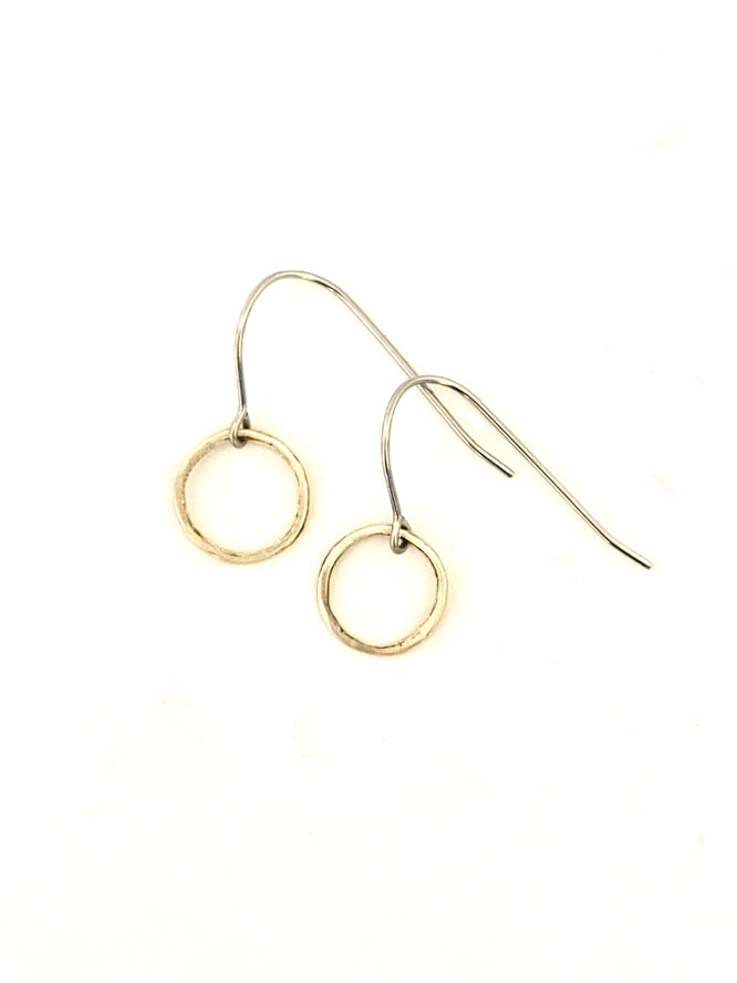 Open Circle Earrings
