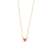 Bubble Dainty Pendant Pink