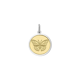 LOLA Butterfly Mini Pendant (gold center)
