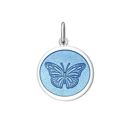 Butterfly Small Pendant (light blue)