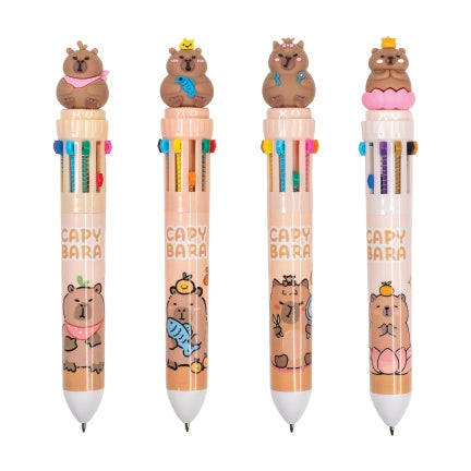 Capybara 10-Color Pen