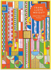 Frank Lloyd Wright Saguaro Forms & Cactus Flowers 60 Piece Greeting Card Puzzle