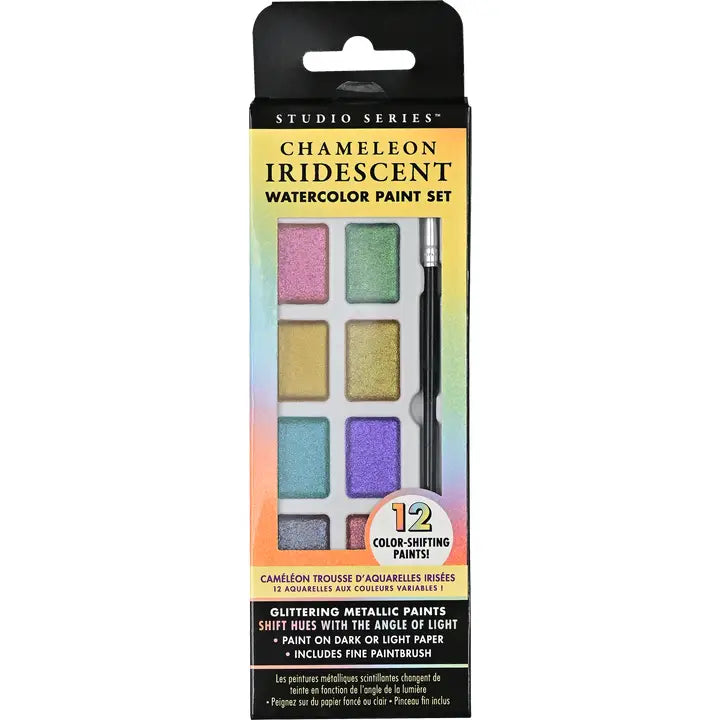 Chameleon Iridescent Watercolor Paint Set