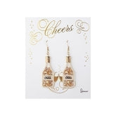 Champagne Bottle Earrings