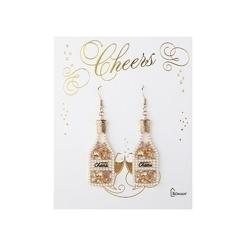 Champagne Bottle Earrings