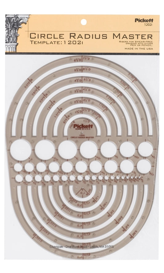 Circle Radius Master Template