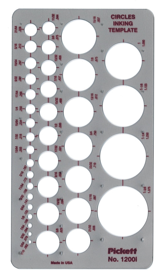Circle Cutouts Template