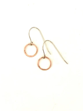Open Circle Earrings