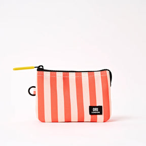 Carnaby Wallet - coral stripe
