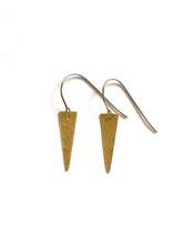 Dainty Triangle Earrings