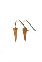 Dainty Triangle Earrings