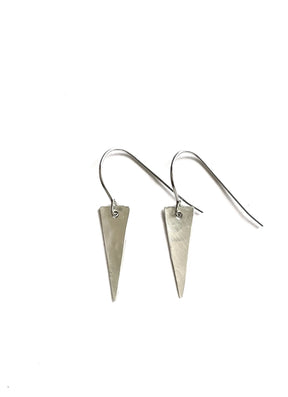 Dainty Triangle Earrings