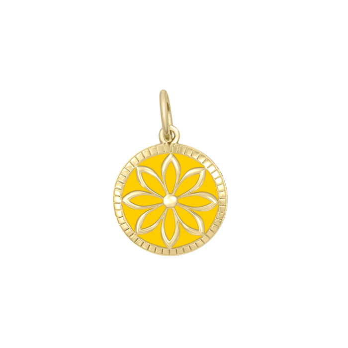 LOLA Daisy Small Pendant (gold/yellow)