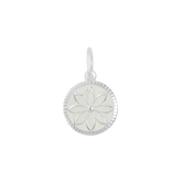 LOLA Daisy Small Pendant (silver/alpine white)