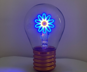 Daisy Neon Lightbulb LED Lamp