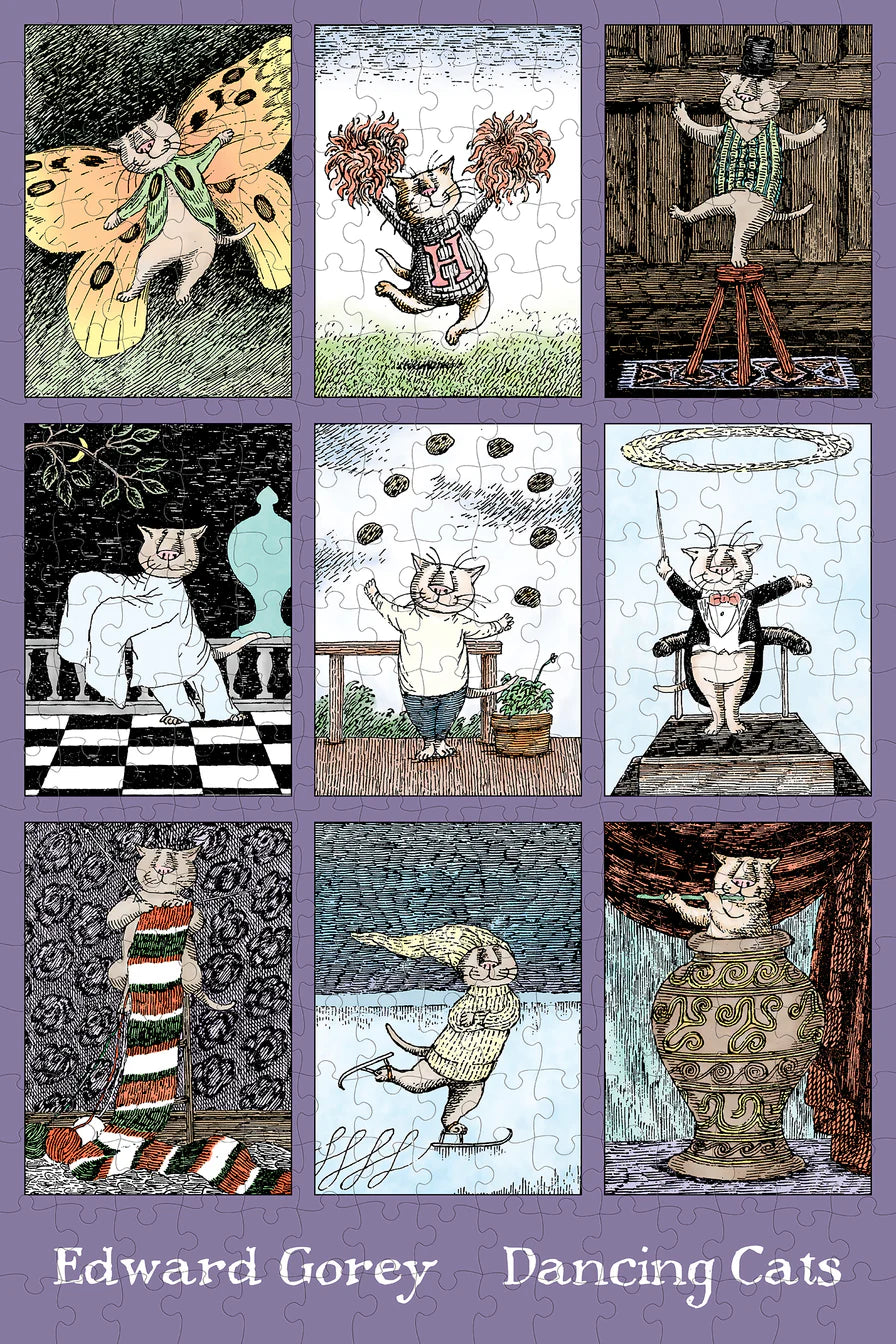 Edward Gorey: Dancing Cats Puzzle