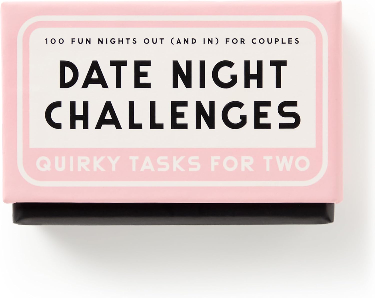 Date Night Challenges -Card Deck of 100 Double Sided Unique Romantic Challenge Cards