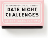 Date Night Challenges -Card Deck of 100 Double Sided Unique Romantic Challenge Cards