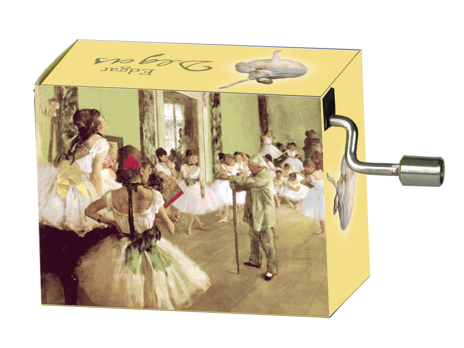 Degas The Ballet Class Music Box