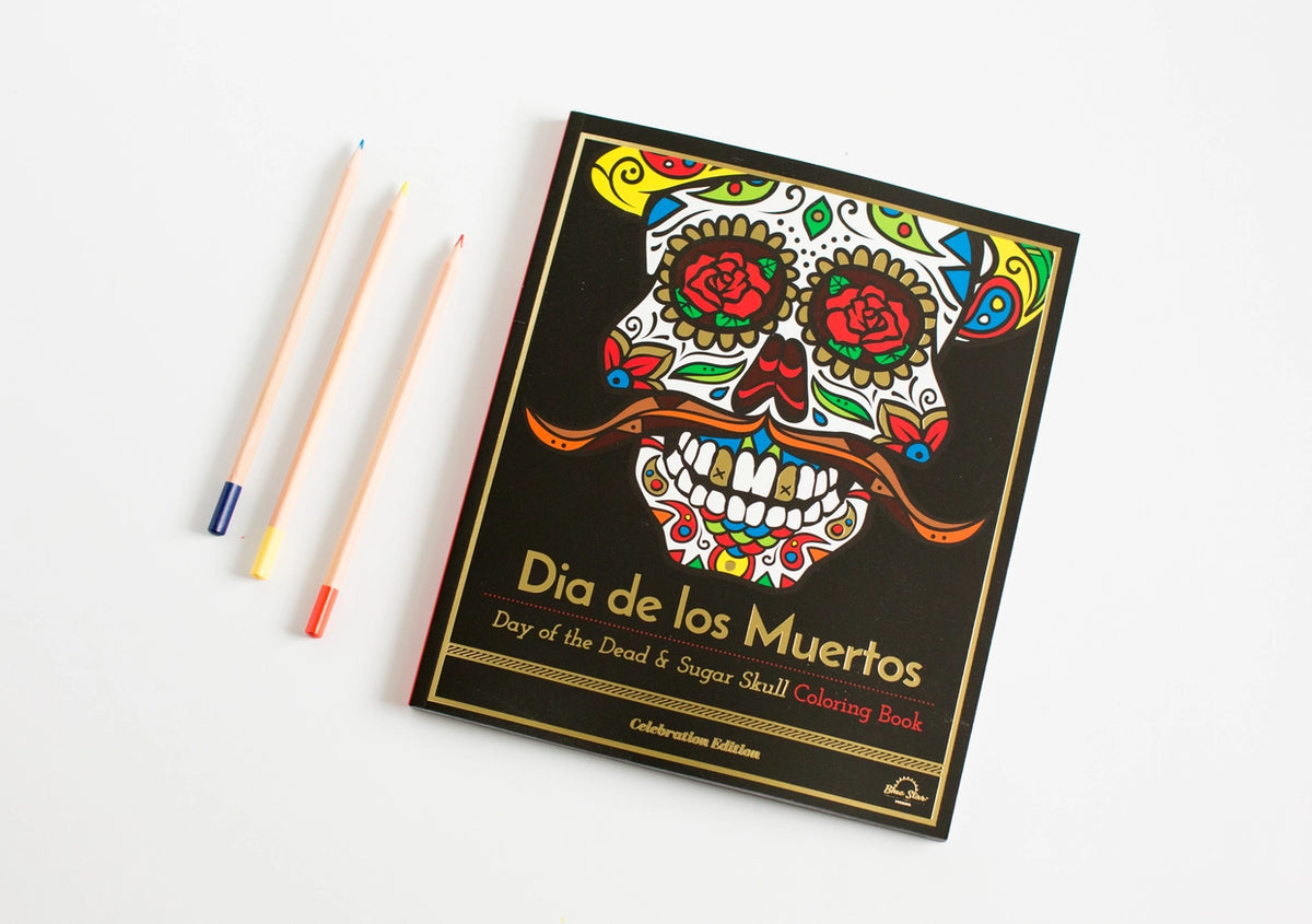 Dia De Los Muertos: Coloring Book