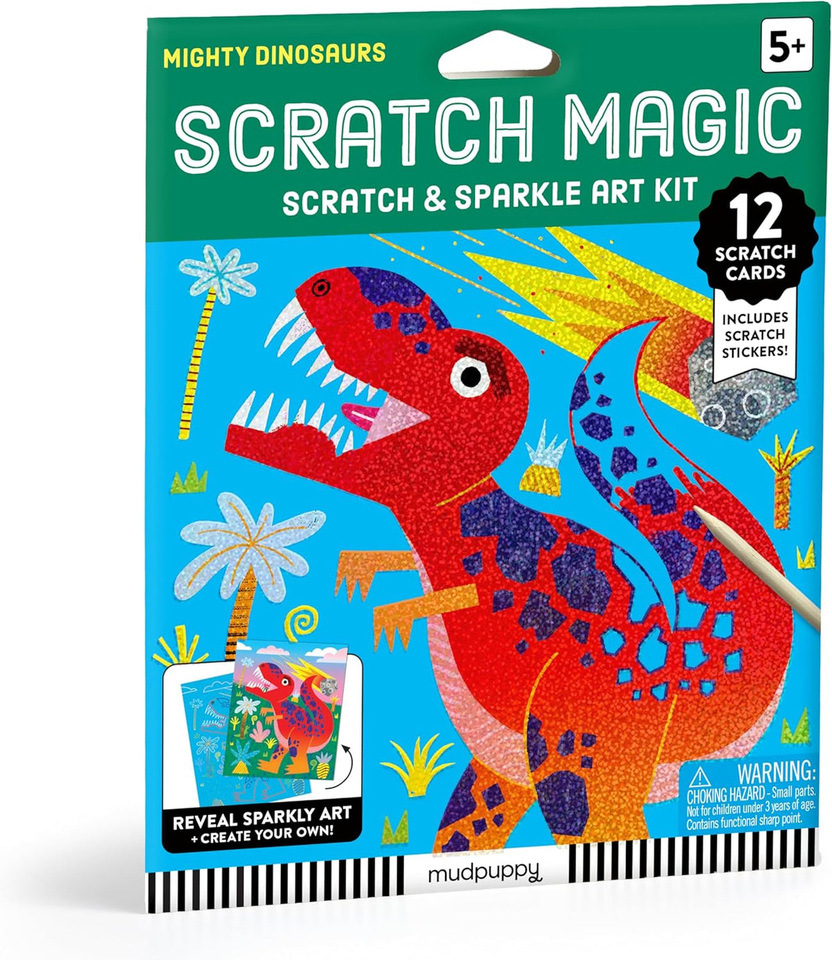 Mighty Dinosaurs Scratch Magic