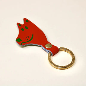 Dog Head Key Fob