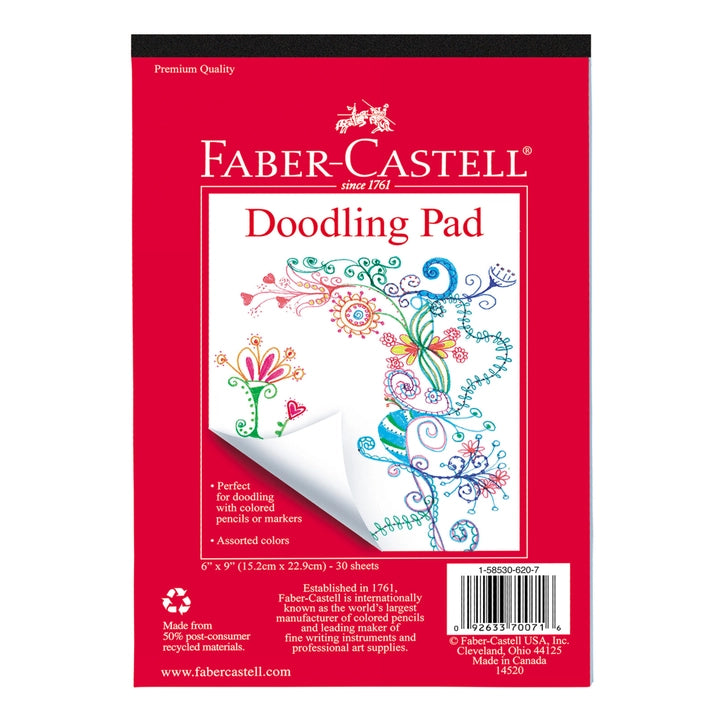 Doodling Pad 6" x 9" (30 sheets)