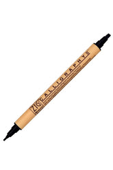 Zig® Calligraphy Double-Ended Pen - Black