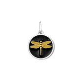 LOLA Dragonfly Small Pendant (gold/black)