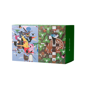 Charley Harper 120-Piece Double-Sided Puzzle