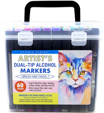 Dual Tip Alcohol Markers (set of 60)