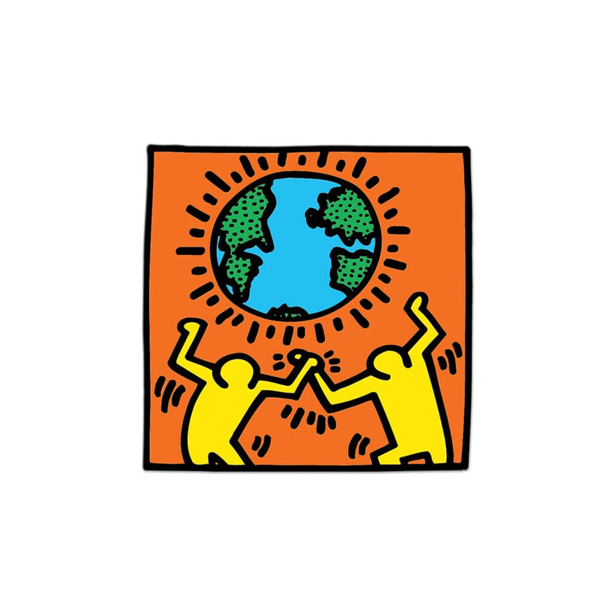 Harith Sticker Keith Haring Earth Sticker