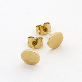 Empreinte Earrings (gold vermeil)