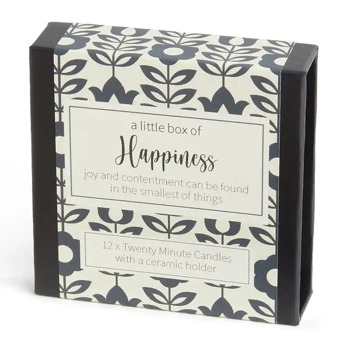 A Little Box of Happiness Candles