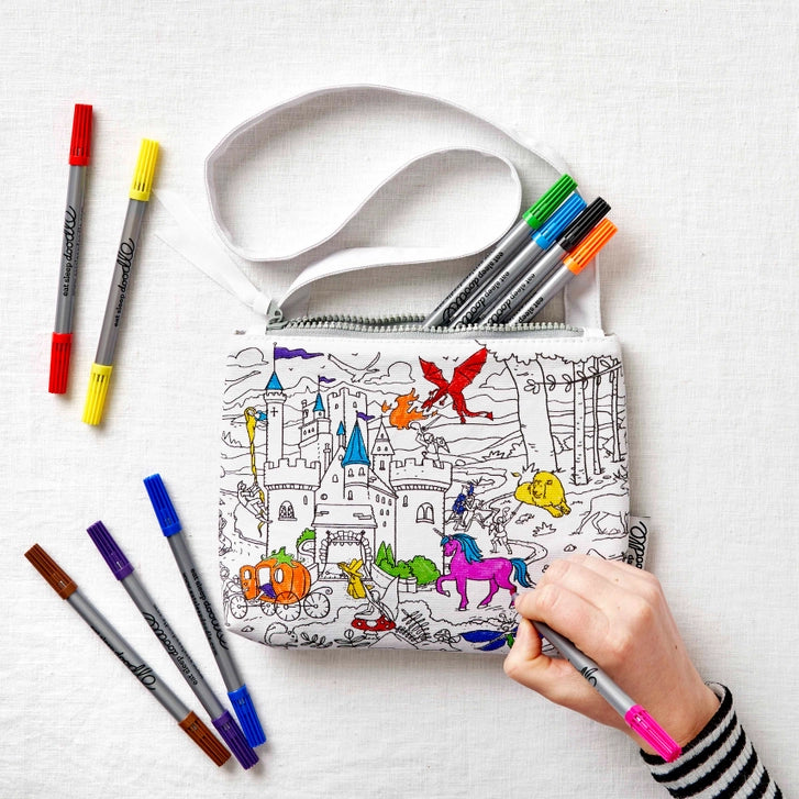 Eat Sleep Doodle Fairytales & Legends Crossbody Bag